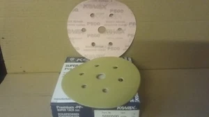 P500 Hook & Loop Abrasive Discs 150mm 7 hole Box (50) 6" Sanding Pads - Picture 1 of 3