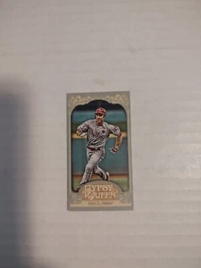 2012 (PHILLIES) Topps Gypsy Queen Mini #286A Chase Utley (PWE) - Picture 1 of 2