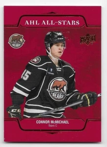 21/22 CUBIERTA SUPERIOR AHL ALL-STARS ROJO PARALELO Connor McMichael #AS11 - Imagen 1 de 2