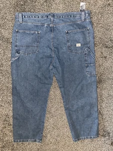Vintage Levis Jeans Mens 46x32 Blue Carpenter Baggy Loose Signature Work Street - Picture 1 of 2