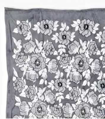 Vera Bradley  Throw Blanket in Fleece Moon Shadow Meadow 50" x 80" - NWT - Image 1 of 4