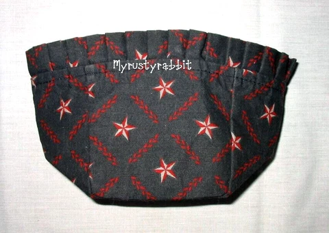 Longaberger 1993 Inaugural Basket Fabric Liner - Blue with Stars - New Cover