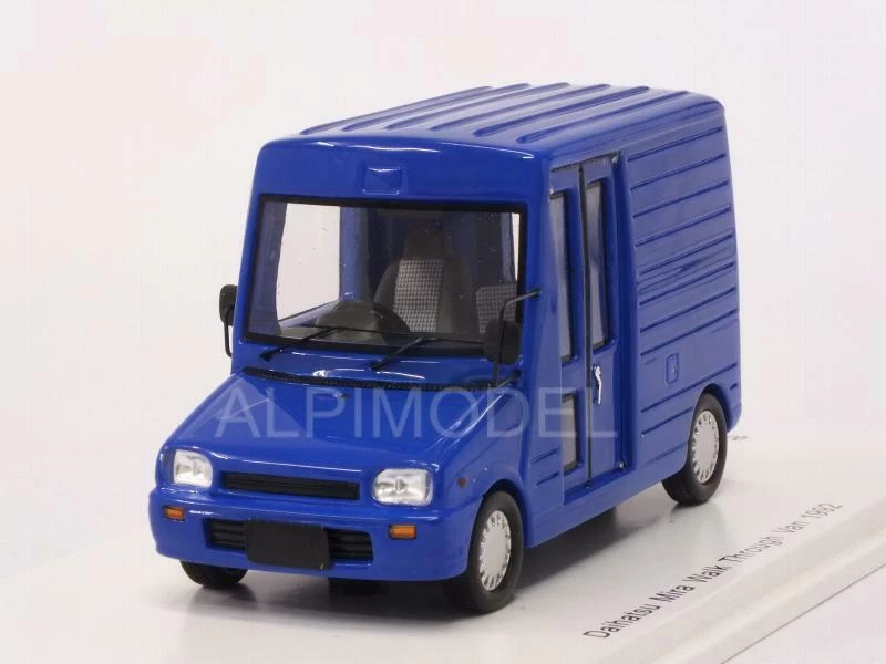 Daihatsu Mira Walk Through Van 1992 Blue 1:43 SPARK SJ043 - Immagine 1 di 1