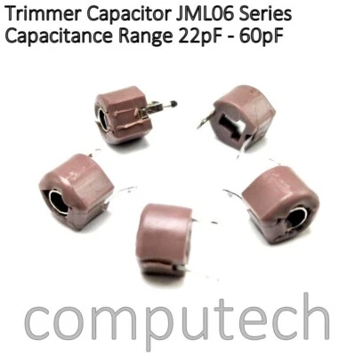 1 pezzo Condensatore Variabile 22pF - 60pF Trimmer capacitivo ceramico - Immagine 1 di 2