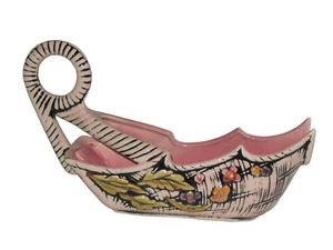 Vintage Hull USA Pottery Blossom Flite Lrg Planter Flower Bowl T12 Mid-Century 1955 - Bild 1 von 6