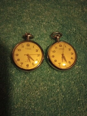 2 Vintage Frey Pocket Watch 17 Rubis - Image 1 of 4