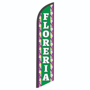 Floreria 12ft Feather Banner Swooper Flag - FLAG ONLY - Picture 1 of 1