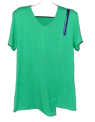 Camiseta Mondo Para Hombre Verde Logo Algodón Calce Ajustado Talla 3XL Foto 1 de 4