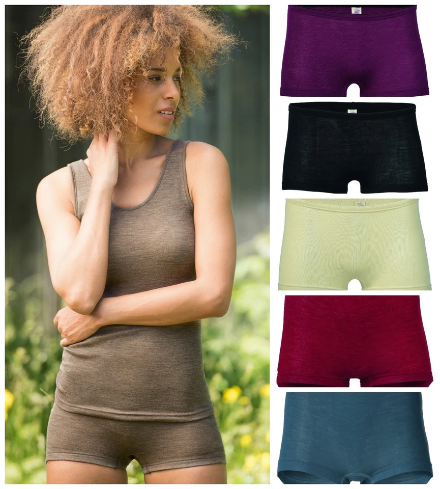 ENGEL Angel Pants lana seta (kbT Merino) donna panty slip intimo funzionale eco