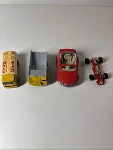Matchbox & Majorette Set | Shell Truck, F1 Racer, Cabrio & Laster | Vintage Mix - Bild 1 von 11