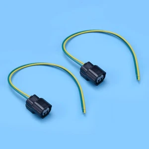 2x Front Turn Signal Light Connector Wire Pigtail Fit for Mazda 3 2014-2019 - Picture 1 of 5