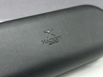 Hackett Brillenetui Hartschale schwarz flach