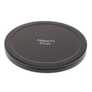 Black Camera UV Filter Case Lens Cover Storage Box Aluminum Alloy 67mm - Picture 1 of 4