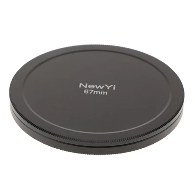 Black Camera UV Filter Case Lens Cover Storage Box Aluminum Alloy 67mm - Image 1 of 4
