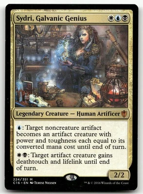 Sydri, Galvanic Genius #224 (LP) Commander 2016 C16 Magic MTG - Image 1 of 2
