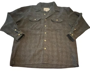 Woolrich Para Hombres Ropa Exterior Resistente Mezcla de Lana Camisa a Cuadros Chaqueta Chamarra Usada en Excelente Condición XL - Imagen 1 de 6