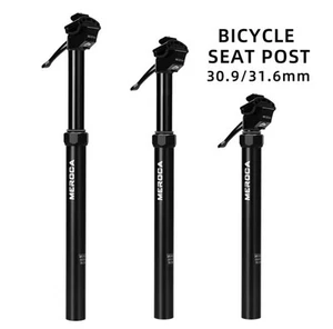 Dropper Seatpost MEROCA MTB 30.9/31.6mm Hydraulic Adjustable Mountain Bike Post - Picture 1 of 13