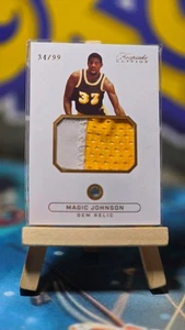 2024 Andenken Multi Sport Edition - Gem Relic Magic Johnson #34 /99 schöner Patch - Bild 1 von 2