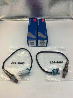 2Pc Denso Up/Downstream Oxygen Sensor 234-4668/4407 for Cadillac Chevy GMC Buick - Image 1 of 4