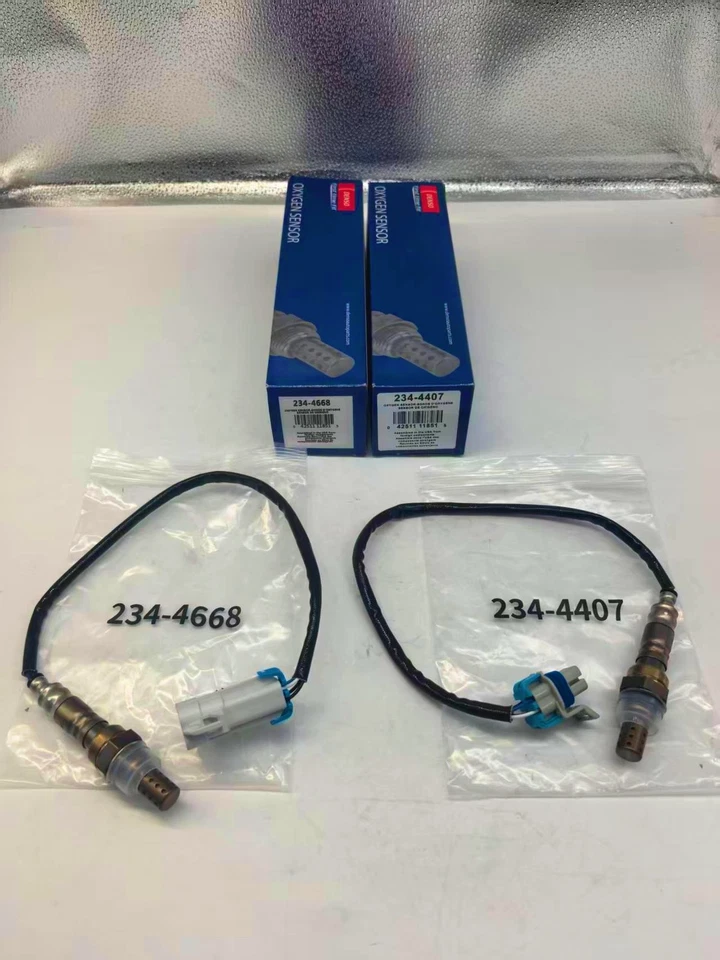 2Pc Denso Up/Downstream Oxygen Sensor 234-4668/4407 for Cadillac Chevy GMC Buick - Image 1 of 4