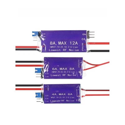 For RC Receivers RC Voltage Regulator For RC Aircraft Power LED Status Indicator - Image 1 of 4