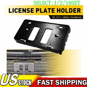 For Toyota Sienna Front License Plate Bracket / Holder 75111-08060 2021-23 1~10X - Picture 1 of 13