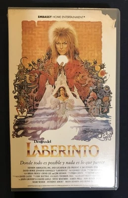 DENTRO DEL LABERINTO (1986) Jim Henson VHS Castellano Versión Videoclub. Leer⬇️ - Imagen 1 de 4