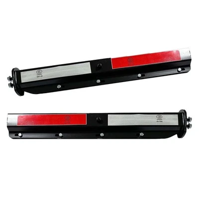 Par de colgadores de guardabarros rectos universales de alta resistencia para semirremolque para 1-1/8" 1,125" Foto 1 de 4