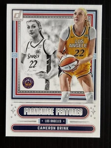 🏀 2025 Panini Donruss WNBA - Cameron Brink Franchise Features #2 LA Sparks 🏀 - Bild 1 von 2