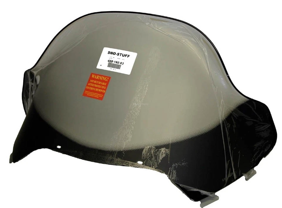 Parabrisas Arctic Cat EXT 580, 1994 1995 1996, 16" negro sobre humo - Mountain Cat Foto 1 de 1