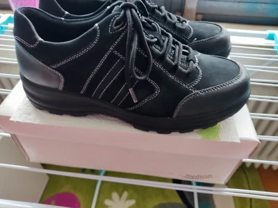 Medicus, Damenschuh, 39, Leder, schwarz, Sneaker,neuwertig TOP, Modell Lorena - Bild 1 von 4