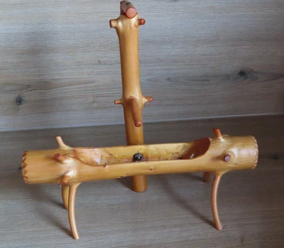 Dekobrunnen ~ Holzbrunnen ~ Deko ~ Zierbrunnen ~ Zimmerbrunnen ~ Gartenbrunnen - Bild 1 von 4