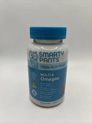 Smarty Pants Teen Guy Plus Suplemento Multi & Omegas 60 Gomas Expira AGO 2027 - Imagem 1 de 4