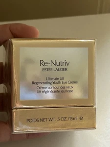 Estee Lauder Re-Nutriv Ultimate Lift Regenerating Youth Eye Creme 0.5oz/15ml NIB - Picture 1 of 5