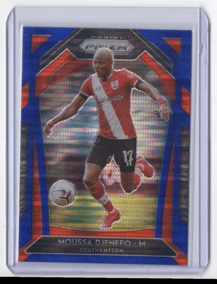2020 Panini Prizm Premier League Blue Pulsar Moussa Djenepo Southampton #87 - Image 1 of 2