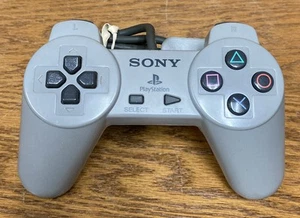 OEM Sony Playstation 1 PS1 Controller SCPH-1080 - Gray / Tested - Picture 1 of 2