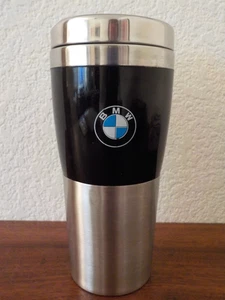 BMW mybevi Thermo Reisebecher/Becher, Schwarz Edelstahl 14oz - Bild 1 von 7