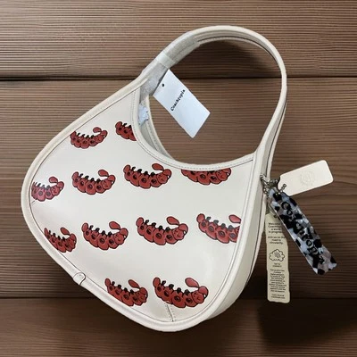Coach Ergo Bag In Coachtopia Leather With Sleepy Caterpillar Print NWT CQ826 - Image 1 of 4