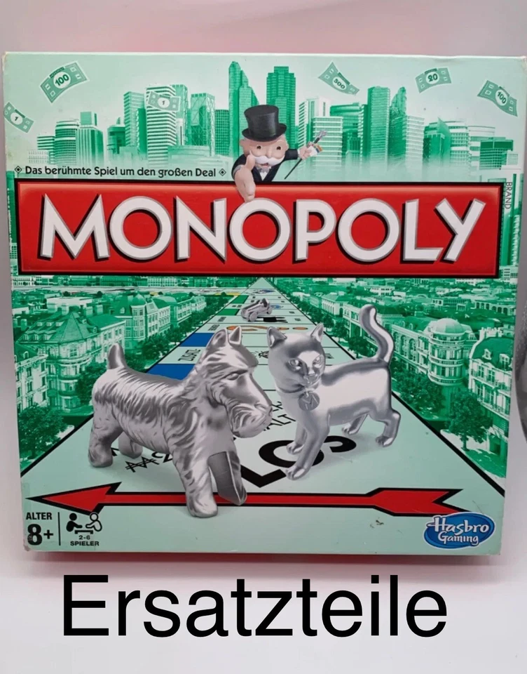 Monopoly Classic, Brettspiel Ersatzteile auswählen - Bild 1 von 1