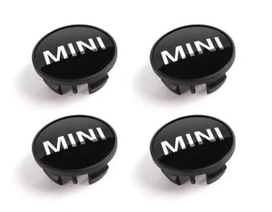 New Genuine Mini R50 R53 R56 R55 R52 R57 R58 50mm Wheel Caps Set 4x 1171069 OEM - Picture 1 of 1