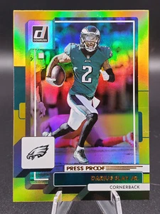 Darius Slay Jr. Philadelphia Eagles 2022 Donruss Gold Holo Press Proof Premium - Picture 1 of 1