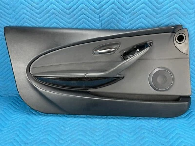 Внутренняя отделочная панель водительской двери BMW 645Ci с динамиком, сумка черная кожа 2004 2005 OE - Изображение 1 из 4