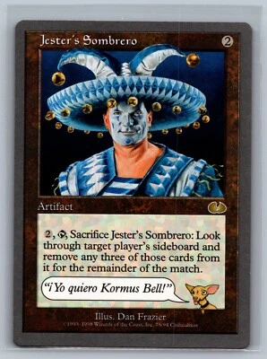 Magic The Gathering Unglued Jester's Sombrero #76/94 MTG TCG CCG - Image 1 of 2