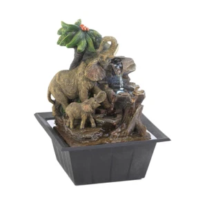 Elephant Family Tabletop Fountain - Picture 1 of 1