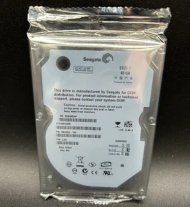 Seagate ST940813AM 40Gb 5400RPM ATA-6 8Mb Cache 2.5-Inch Internal Hard Drive - Picture 1 of 1