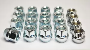 16 x Vauxhall Insignia 22 mm Sechskant offene Legierung Radmuttern (Zink) - Bild 1 von 1