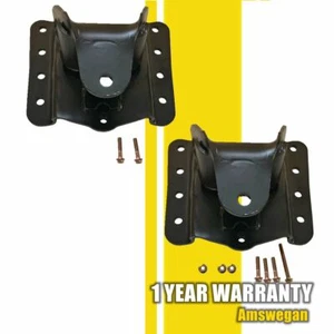 2PCS Rear Leaf Spring Hanger Fits Chevy GMC C6500 C7500 Topkick 1990-2009 - Picture 1 of 3