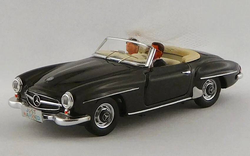 RIO RI4656P MERCEDES 190 SL 1955 OGGI SPOSI/JUST MARRIED 1:43 - Immagine 1 di 1