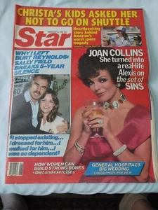 VINTAGE Star Tabloid 2/11/86 Challenger NASA Space Tragedy, Joan Collins - Imagen 1 de 6