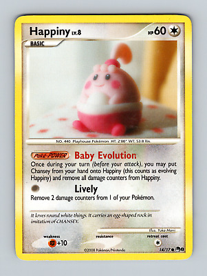 Happiny 14/17 - POP Series 8 - Holo - Common - Pokemon Card TCG